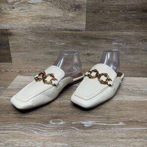 Circus NY by Sam Edelman Taryn Square Toe Tailored Mules Women's Size 8.5